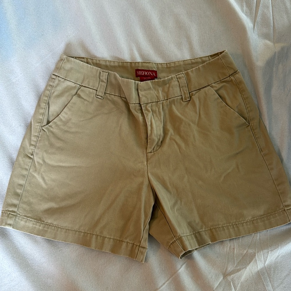 Merona Shorts Size 4 Inseam 5” Khaki